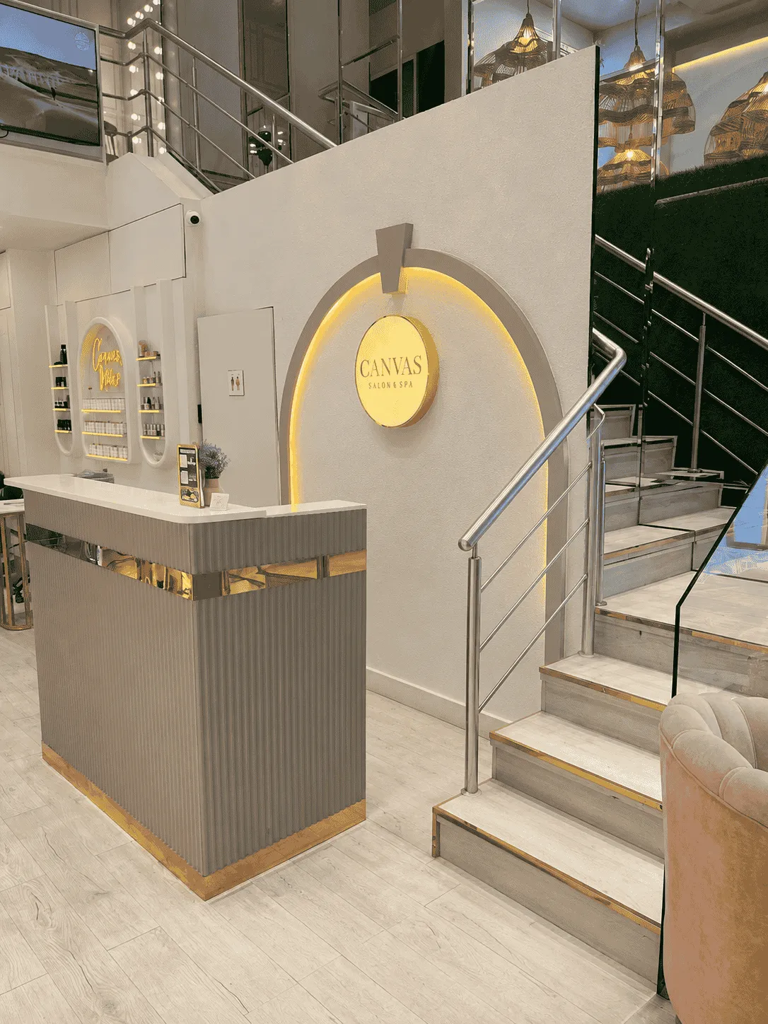 Find best offer near you and book salon services online at Canvas Salon And Spa